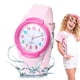 thumbnail image 1 of Reloj analógico para niños y niñas, resistente al agua, reloj de pulsera para aprender a leer la hora, fácil de usar., 1 of 6