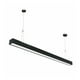 thumbnail image 1 of Luminaria Lineal ECO 24W Colgante Negro 120 cm - Neutro, 1 of 3