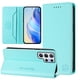 thumbnail image 2 of Funda Billetera con Soporte para Samsung Galaxy S22 Ultra Bloqueo RFID Plegable Verde menta, 2 of 6