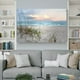 thumbnail image 1 of 1pc, Home Wall Art Sunset View At Calm White Sandy Beach Canvas Prints For Living Room Office Walls No Frame, 1 of 5