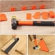 thumbnail image 2 of Kit de instalación para Sol Stratifié,Kit Pose Parquet Stratifié con 40 Entretoises Bloc de Frappe, Barre de Traction Robuste et Maillet en Fiber de Verre, Poignée Souple Antidérapante, 2 of 5