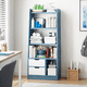 thumbnail image 5 of Librero Con Cajones   Azul Blanco 140x63x30, 5 of 5