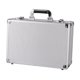 thumbnail image 2 of Caja De Almacenamiento De Herramientas Instrumentos Musicales Sólidos Con Cremallera Caja De Almacenamiento De Aluminio Plata, 2 of 5