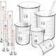 thumbnail image 1 of Juego De Vasos Medidores Y Cilindros De Vidrio 10 Piezas, 1 of 6