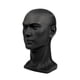 thumbnail image 1 of Cabeza De Maniquí Masculino, Cabeza De Peluca De Mesa Para Postizos, Salón De Belleza, Peluquería, Negro Mate, 1 of 5