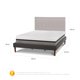 thumbnail image 3 of Cama Europea Curve Balance Kg Respaldo Tigris, 3 of 10