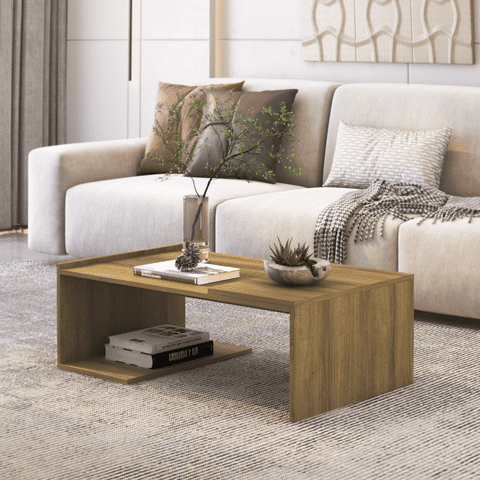 Exit - Mesa De Centro Rectangular Torino Nogal