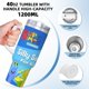 thumbnail image 5 of Vaso Térmico de Acero Inoxidable Desmarcar Super Simple Songs 1180 ml, 5 of 6