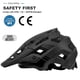 thumbnail image 2 of Casco de bicicleta BATFOX LA303 para hombres, mujeres, adultos y jóvenes, color negro, 2 of 7