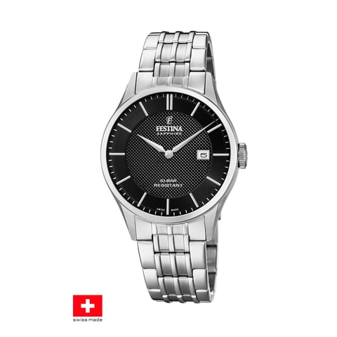 Reloj F20005/4 Festina Swiss Negro Hombre Swiss Made