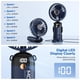 thumbnail image 5 of Ventilador de mano Morelax 4000 mAh USB recargable y plegable, 5 of 8