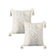 thumbnail image 1 of Set De 2 Fundas De Cojin Con Estilo Bohemio 45x45cm Beige 02, 1 of 4