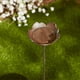 thumbnail image 3 of Bañera decorativa para pájaros, colección DII, de hierro fundido, hoja de olmo, 3 of 5