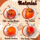 thumbnail image 3 of Baldes mini Lshfwn de calabaza para Halloween, 2,8 pulgadas, 3 of 3