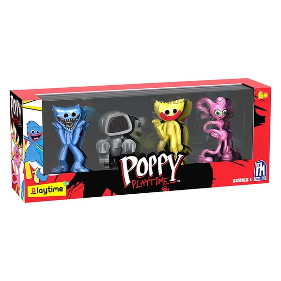 Set de coleccionista de minifiguras Poppy Playtime Series 1 con 4 figuras