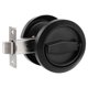 thumbnail image 1 of Uxcell Cerradura de Puerta Empotrada Redonda Acero Inoxidable 304 Manija Oculta Empotrada Negra, 1 of 7