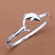 thumbnail image 3 of Pulsera plata 925 delfín mujer ajustable, 3 of 3