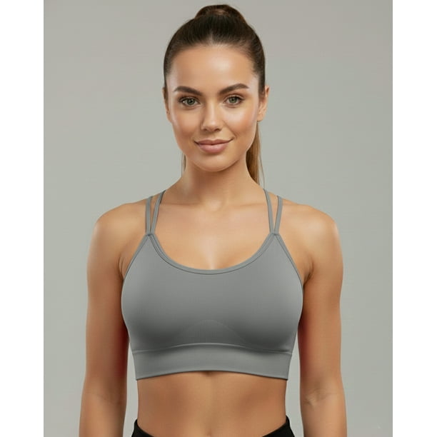 Peto Corto Deportivo Mujer Tiras Cruzadas Fitness