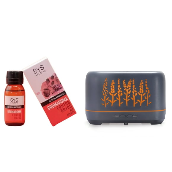 Brumaromas Ambientador Sys 50 Ml Fruto Rojos + humidificador 200 Ml