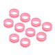 thumbnail image 3 of 10x Peluquero Peluquería Tijeras Tijeras Anillo de dedo Apretones Inserciones Rosa, 3 of 5