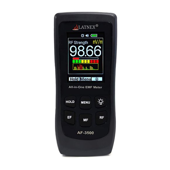 Medidor EMF LATNEX AF-3500 Detector y Lector RF
