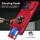 thumbnail image 1 of Para Motorola Moto G Stylus 5G 2025 Funda de Teléfono con Soporte de Anillo para Dedo y Pata de Apoyo, Ranuras para Tarjetas, Resistente a Golpes, Resistente, Protectora, Compatible con Soporte, 1 of 7