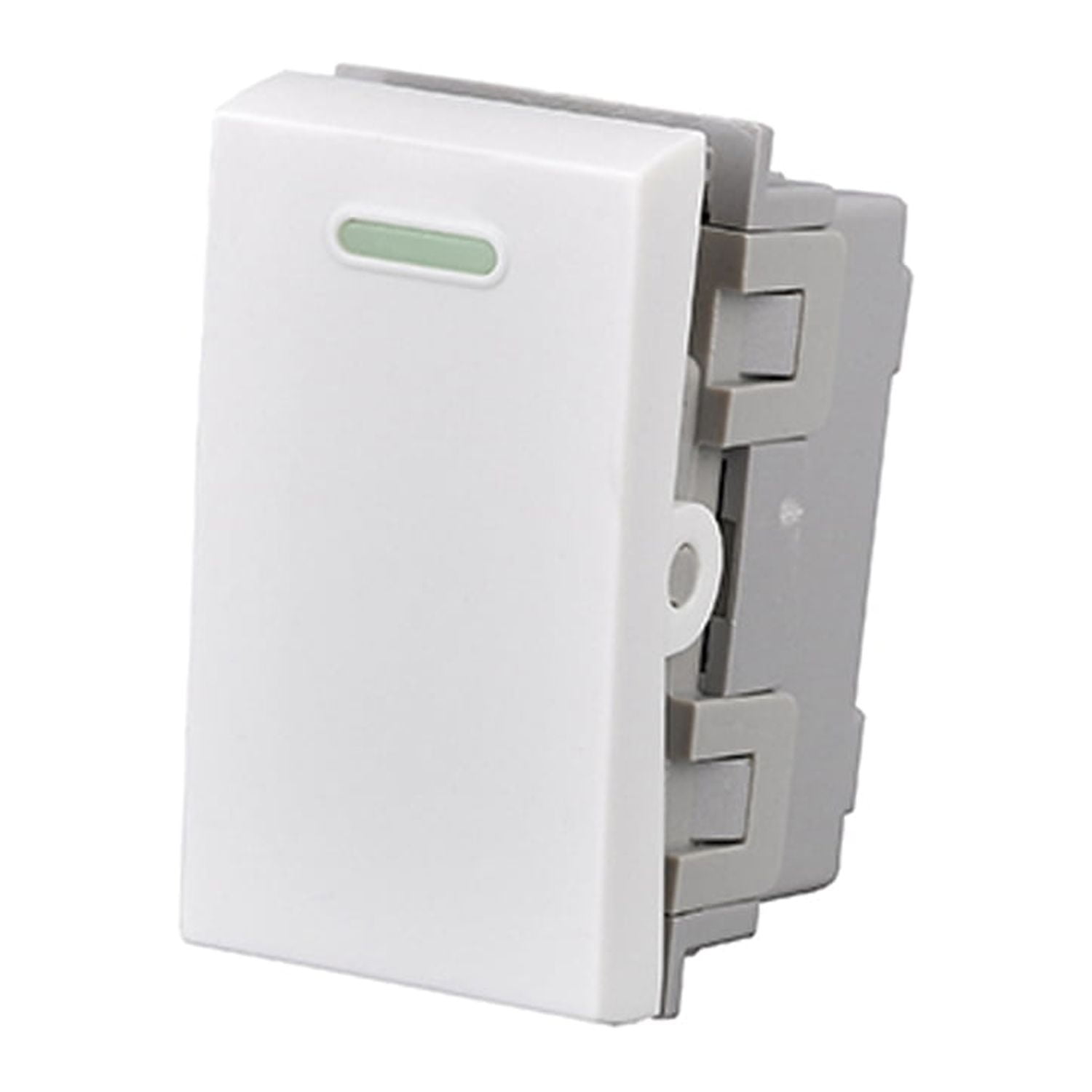 Genérico - Modulo Interruptor 9/24 10a 250v Diseño Simple Blanco