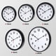thumbnail image 3 of Reloj de pared LEIKE 61 cm negro retro con movimiento de cuarzo silencioso, 3 of 7
