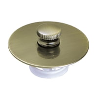 Tapón De Bañera Kingston Brass Dtl5304A3 Quick Cover-Up, Latón