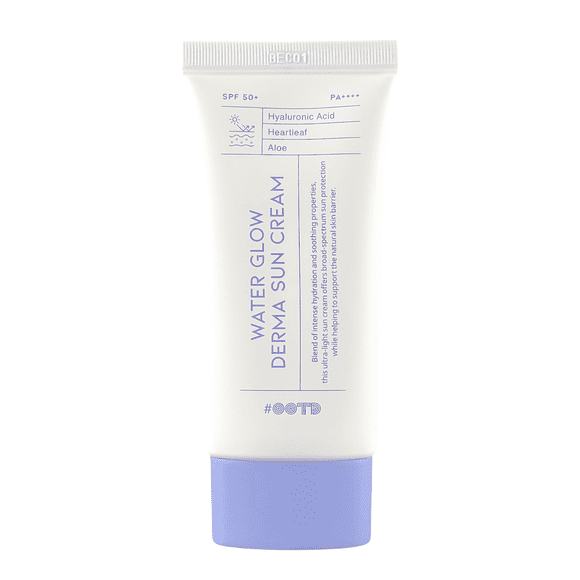 Crema solar Ootd Water Glow Derma 50+ SPF 50+ PA++++ 50 ml