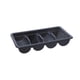 thumbnail image 3 of Caja Para Cubiertos Con 4 Compartimentos, Soporte Para Cajones De Utensilios Para Restaurante, Cocina Y Hogar, Color Negro, 3 of 5