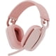 thumbnail image 1 of Logitech Zone Vibe 100 Auriculares inalmbricos livianos, Mac/PC - Rosa rosa tamaño unico, 1 of 3