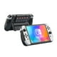 thumbnail image 1 of Funda protectora para Nintendo Switch OLED con ranuras para tarjetas enchufables, accesorios integrados para la consola portátil-Negro, 1 of 7