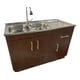 thumbnail image 2 of Kit Lavaplatos con mueble 120x50 Doble Chocolate Secador Derecho, 2 of 3