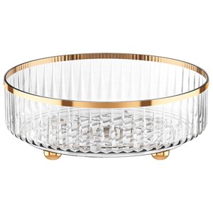 Magideal - Lazy Susans Giratorio Giratorio Especiero, Ahorro De Espacio, Multifuncional Antideslizante 360 Rotación Especiero Soporte Para Baño Despensa Frigoríf