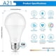 thumbnail image 3 of Ampolleta LED Maylaywood A21 19W 150W Eq 5000K E26 2600 lm 4 un, 3 of 3