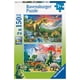 thumbnail image 1 of Rompecabezas Ravensburger con dinosaurios, 150 piezas, paquete de 2 unidades, más de 7 años, 1 of 6