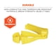 thumbnail image 4 of Soporte para guantes Ergodyne Squids 3405 con clip para cinturón, color lima, 4 of 7