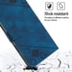 thumbnail image 5 of Funda Cartera para Motorola Edge 50 con Soporte y Ranuras, Resistente a Golpes y Rayones Azul, 5 of 5