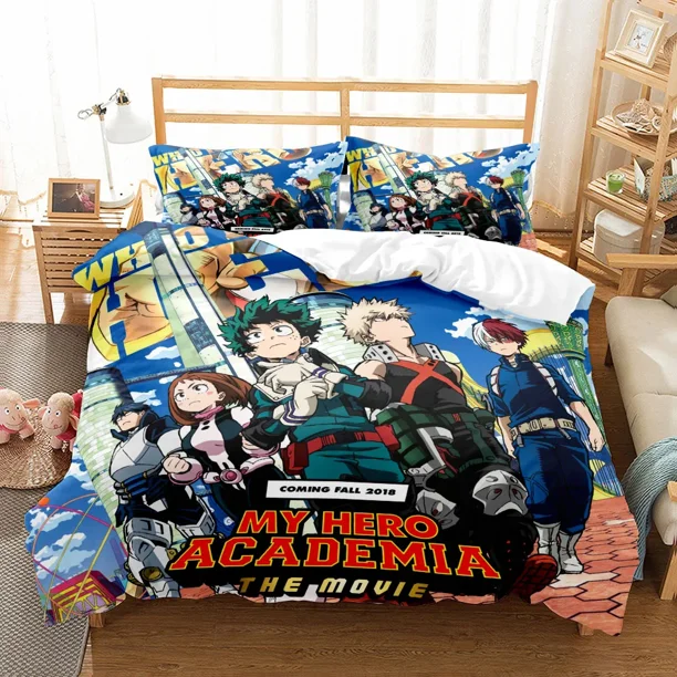 School Boys Campus Duvet Cover Set UK Double US Bed Linen Set Bed Sheets