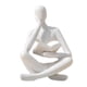 thumbnail image 2 of Estatuilla Estatuilla Humana Figuras Estatua Del Pensador Para Estante De Escritorio Sala De Estar 8.5cmx6cmx11.5cm Blanco, 2 of 2