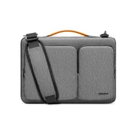 Tomtoc Maletín Defender-A42 Para Notebook 15,6"" A 16,2"" - Gris Oscuro