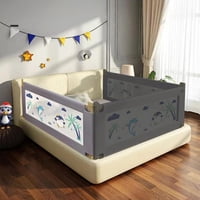 Babyluna - Baranda De Seguridad Para Camas Ajustable Fácil Apertura