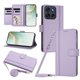 thumbnail image 1 of Funda Billetera Delgada para Motorola MOTO G56, Cuero Sintético, Morado Claro, 1 of 6