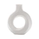thumbnail image 1 of Florero De Cerámica Moderno Maceta Florero De Mesa Adorno Para Decoración De Oficina L Blanco, 1 of 5