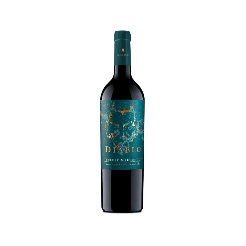 Vino Tinto Diablo Velvet Merlot 13.5° Botella
