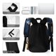 thumbnail image 5 of Noche en el Museo-theme Backpack, Campus style schoolbag Bookbag with Adjustable Shoulder Straps And Large Zip Compartment, Unisex Travel Bags.42x30x15cm, 5 of 6