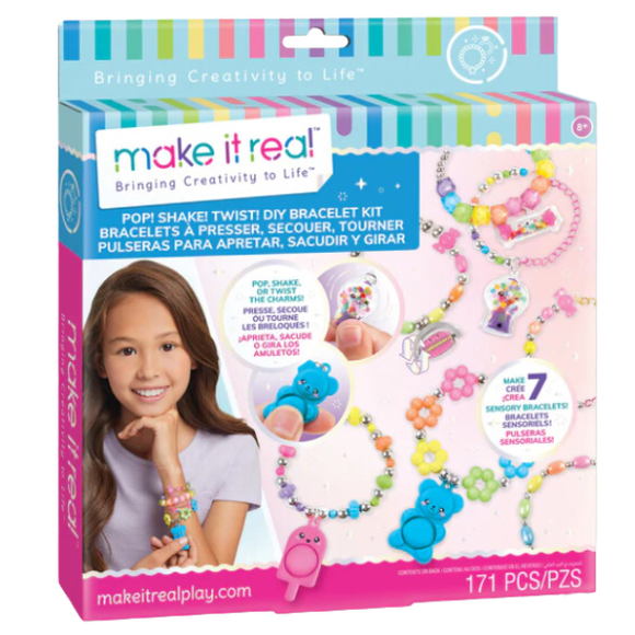 Make it Real Pulseras para Apretar Sacudir y Girar 171 Piezas