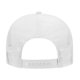 thumbnail image 3 of Gorra Alldayshirts 5 paneles con malla trasera estilo camionero, blanca, talla única, 3 of 3