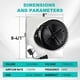 thumbnail image 5 of Conjunto de ventilador Motoasis modelo 676-D/2676F-A 110CFM 3.0 Sones, 5 of 7